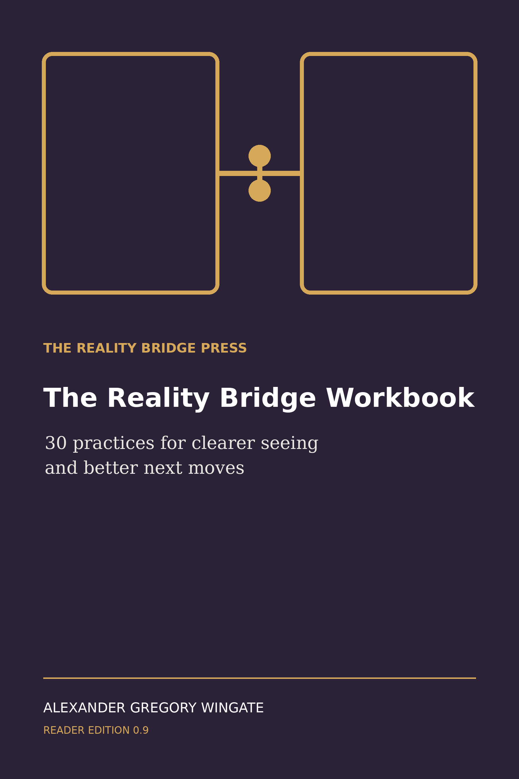 The Reality Bridge Workbook cover